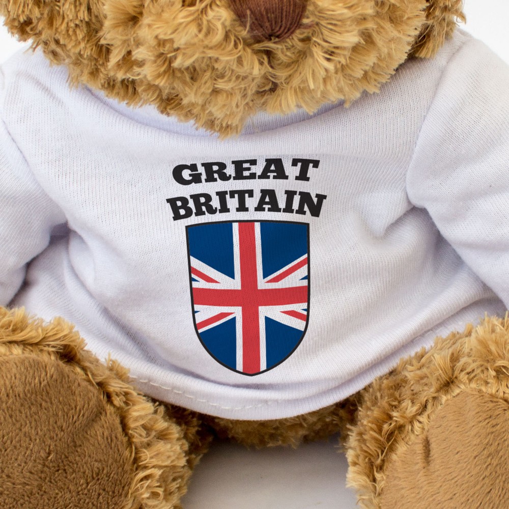 NEW - UNION JACK - Teddy Bear - Cute Cuddly Soft - British Gift Present