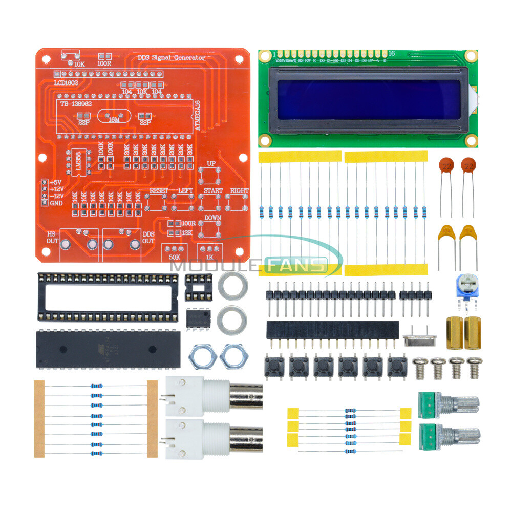 DDS Function AVR Sine/Triangle/Square Wave DIY DDS Signal Generator Module