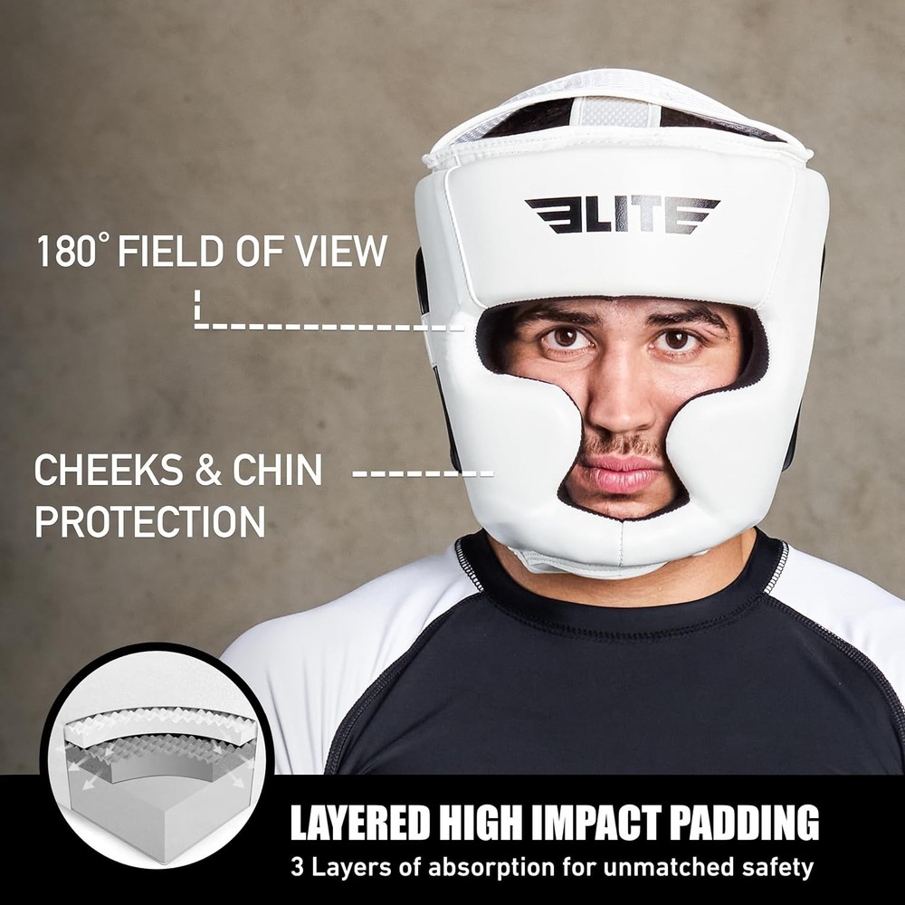 Adjustable MMA Head Guard for Adults