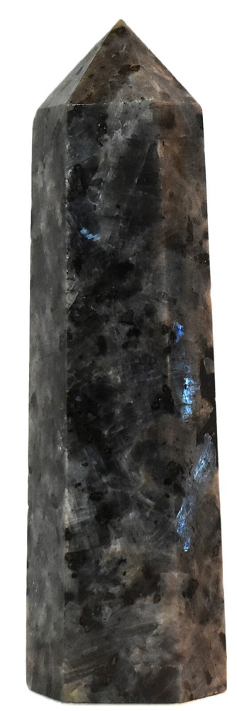 Flashy Larvikite Tower  4.2"/137 Grams