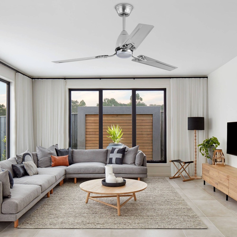 Dimmable LED Ceiling Fan with Remote Control - Energy-Efficient Lighting