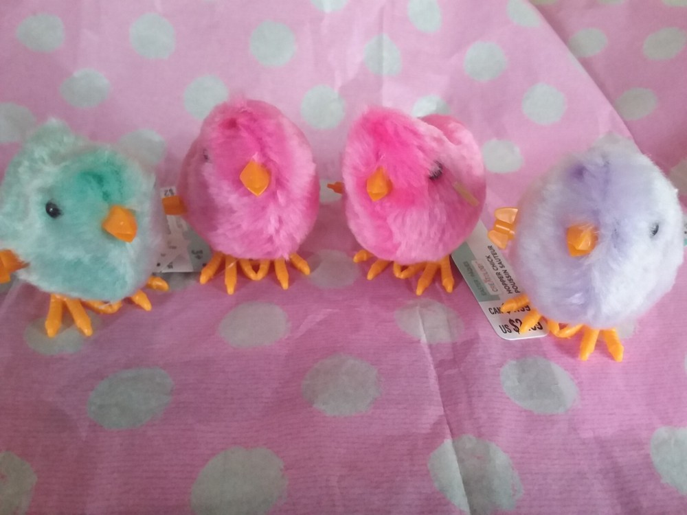 EASTER Decor Wind Up Hopper Chicks SOLD INDIVIDUALLY See Variations
