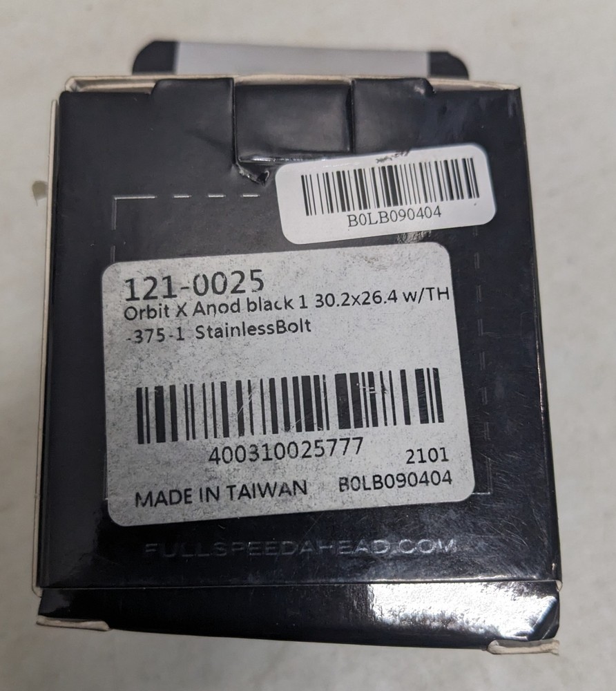 FSA Full Speed Ahead Orbit X Threadless Headset, 1" , Black