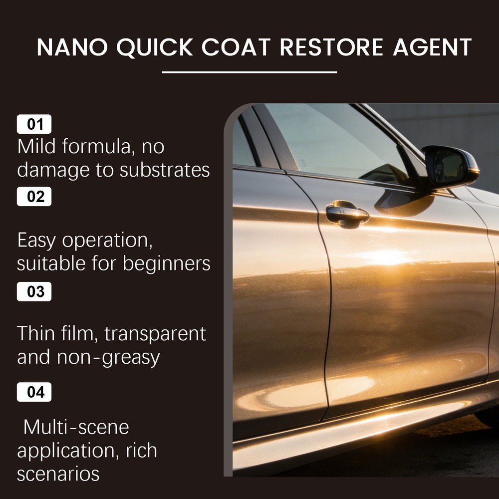 Nano Quick Coat Restore, 2026 Advanced Automobile Quick-Acting Coating Agent