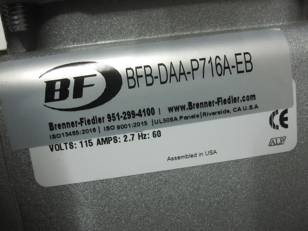 Gast BFB-DAA-P716A-EB High-Capacity Vacuum Pump