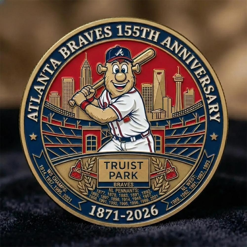 Braves 155Th Anniversary Commemorative Coin 2026