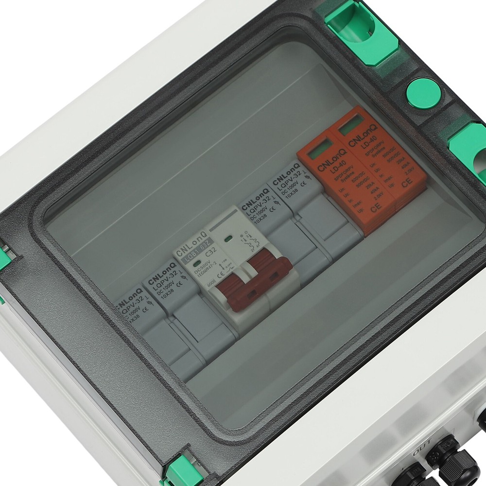 Solar DC String Box Solar Combiner Junction Box Circuit Breaker for Solar Panel