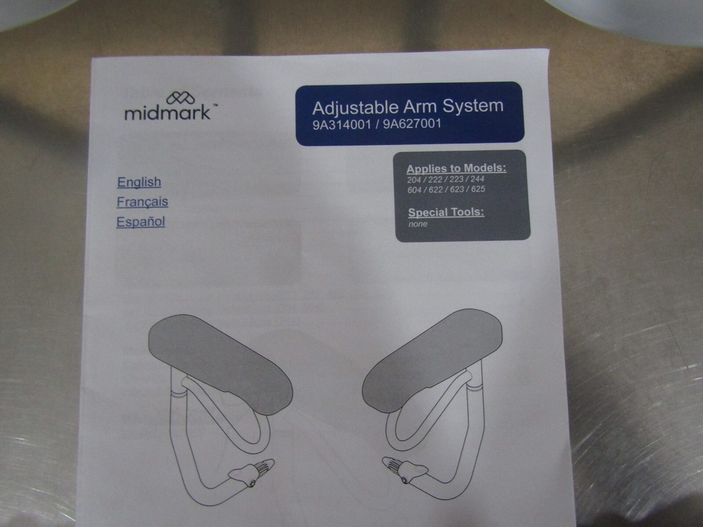Midmark Adjustable Arm System Model 9A677001