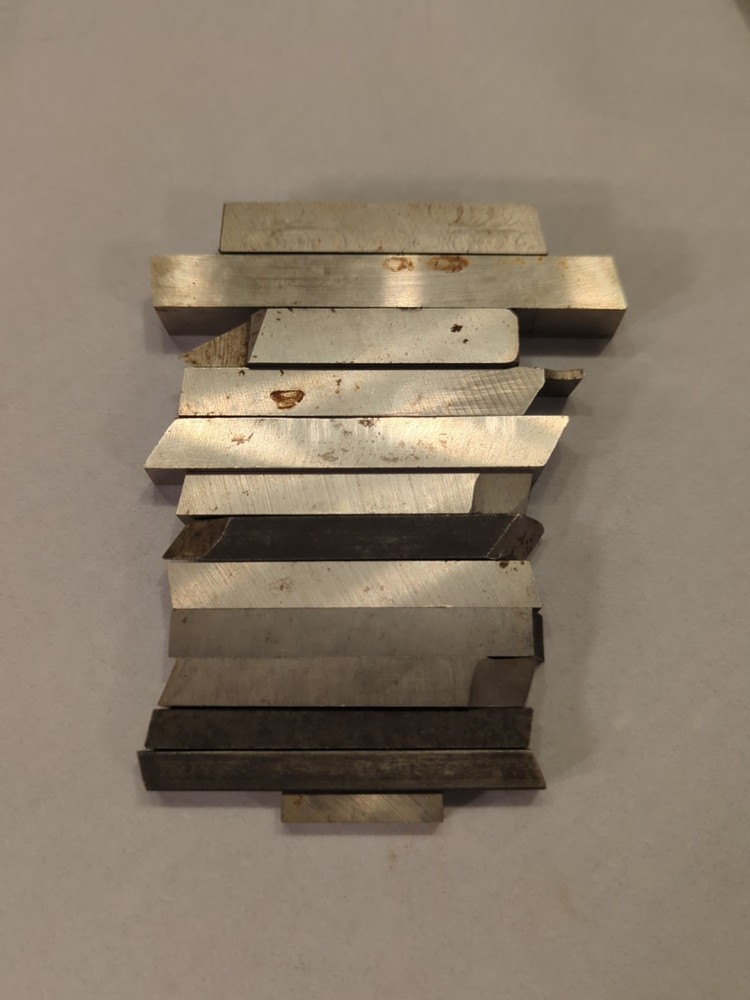 MO-MAX REX GORHAM Lathe Bits Lot Different Sizes Used