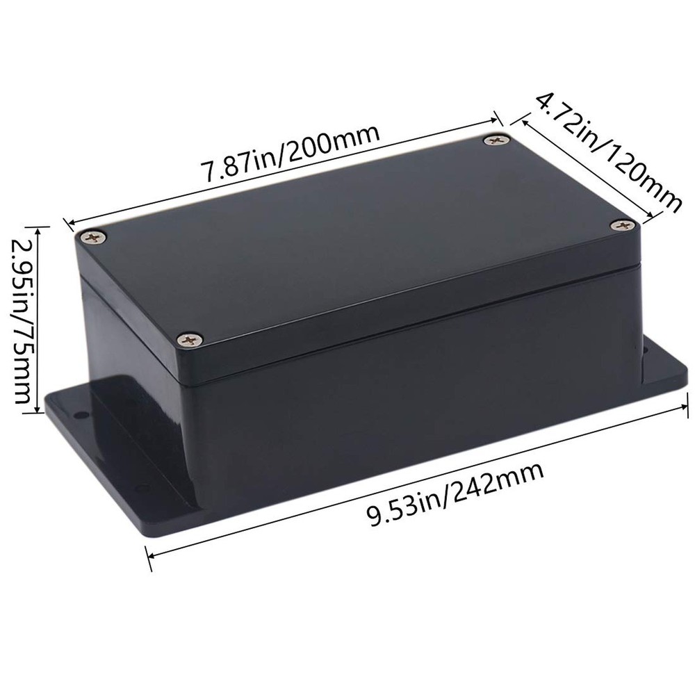 Project Box IP65 Waterproof Junction Box ABS Plastic Electrical Boxes DIY Ele...