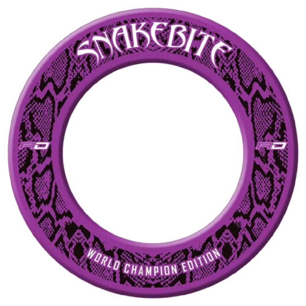 DARTBOARD SURROUND – RED DRAGON – SNAKEBITE PETER WRIGHT