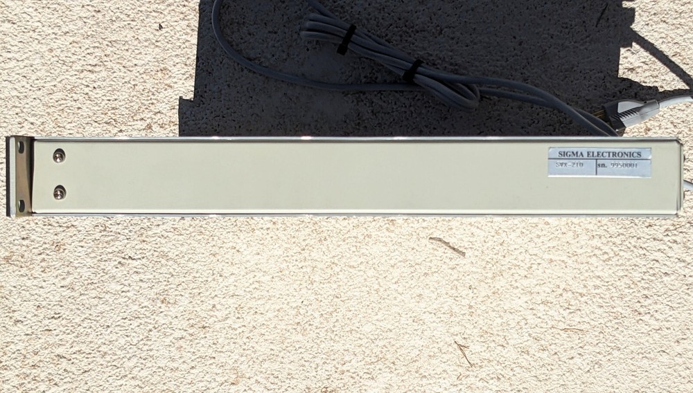 SIGMA ELECTRONICS SVX-210 Video Switcher 10 Inputs; Perfect for Security Mon Sys