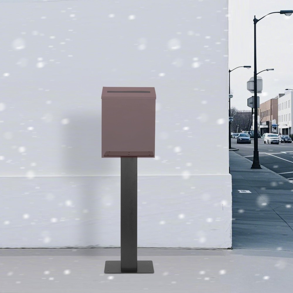 Outside Mailbox Post, Heavy Duty Mailbox Post, Surface Mounting Post