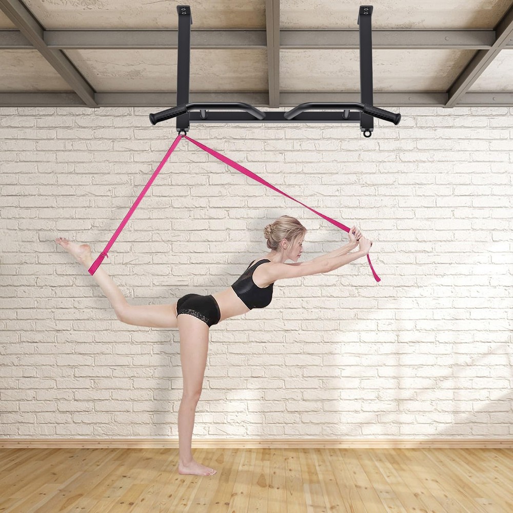 32 Ceiling Mounted Pull Up Bar - Heavy Duty, Highly Adjustable, Multifunctional