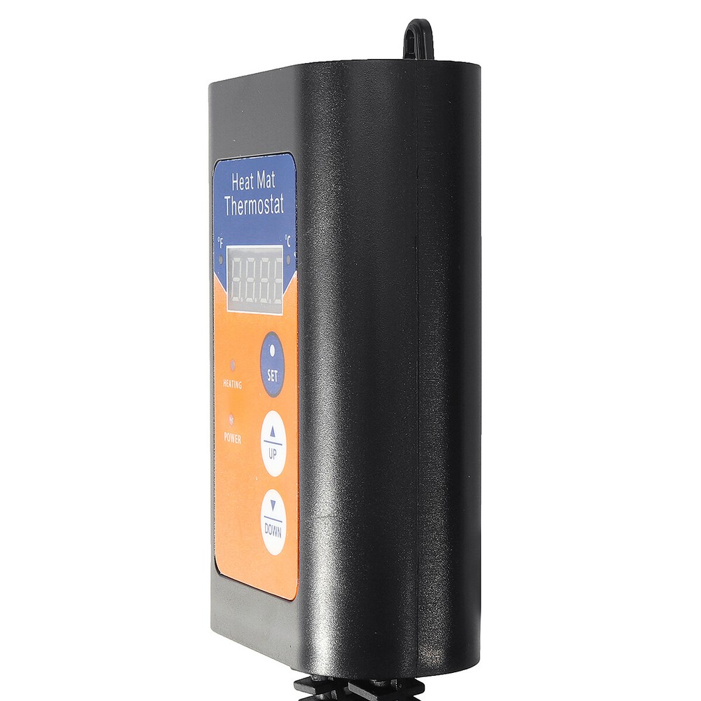Digital Heat Mat Thermostat Temperature Controller 40–108 ℉ for Seed Germination