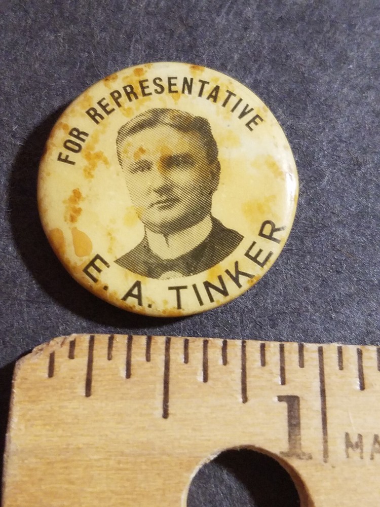 E.A. Tinker for Representative Pinback Button