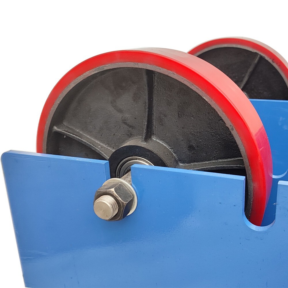 1Ton Welding Turning Roller Positioner Weld Bracket Adjustable Width 2200lbs