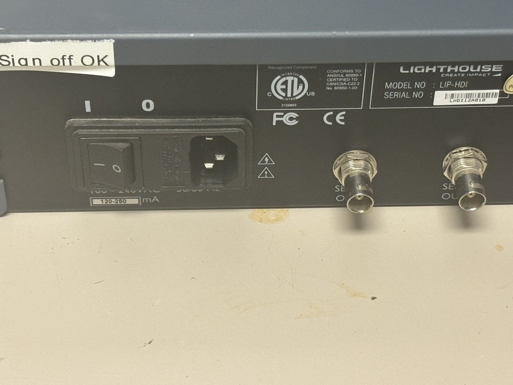 Lighthouse LIP-HDI HD Interface Video Processor