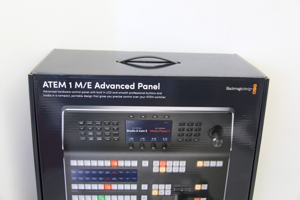 New Blackmagic Design ATEM 1 M/E Advanced Panel
