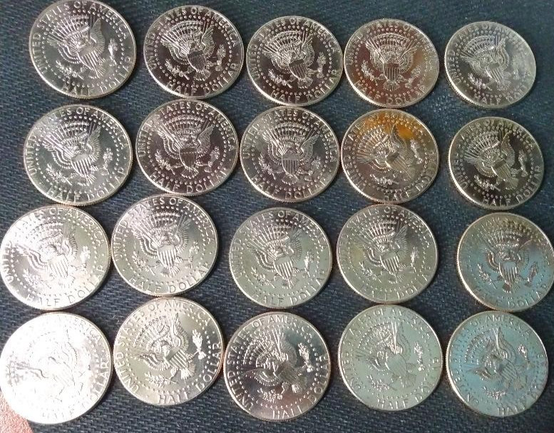 2023- D -ROLL GEM/BU Kennedy Half Dollars #2