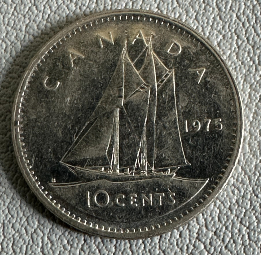 1975 - Canada - Ten Cent Coin