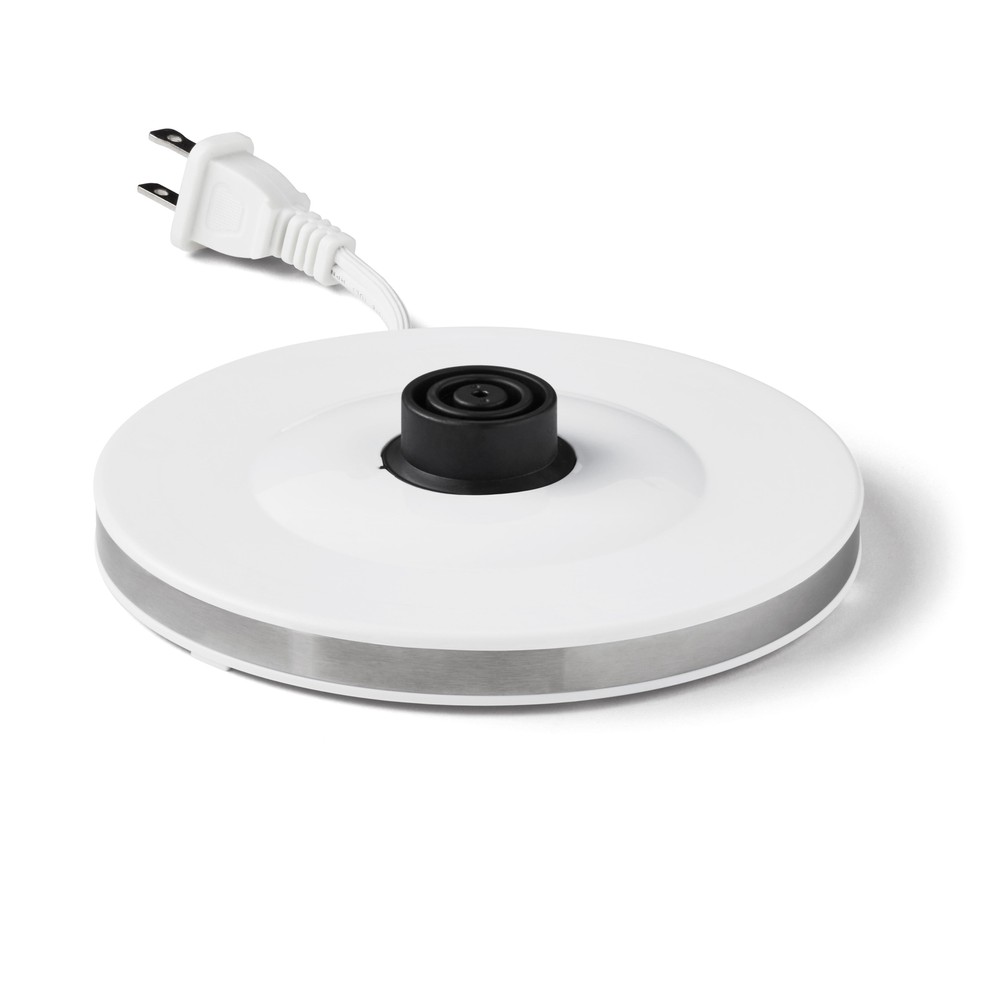 "1.7L Electric Kettle, White, New Condition"