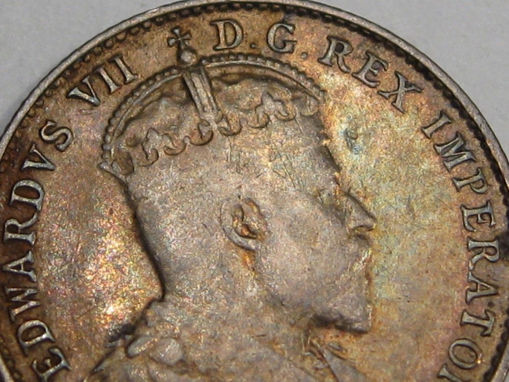 VF/XF 1903-H Five Cent 5¢ CANADA. #39
