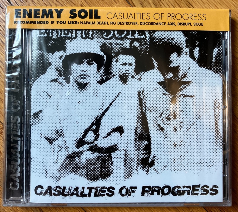 Enemy Soil grindcore band - CD, Discography, and DVD bundle