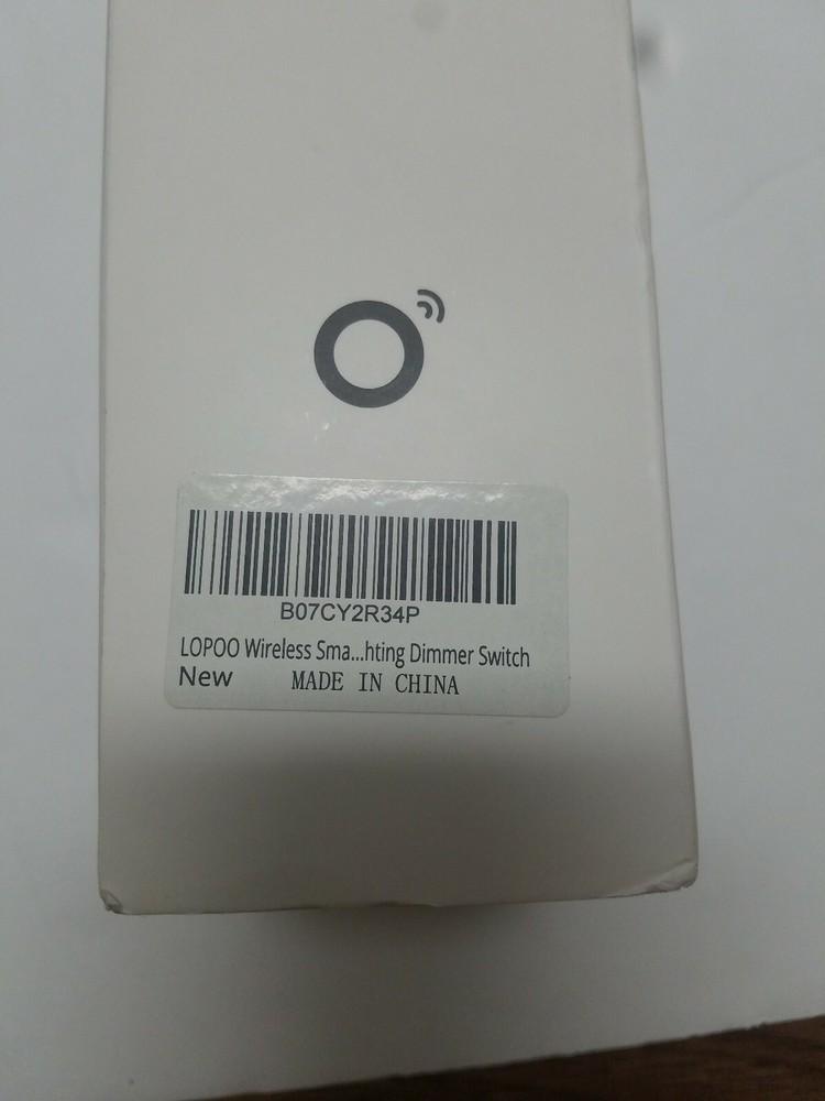 lopoo dimmer light switch 120 smart wifi light switch, Model# WT03S