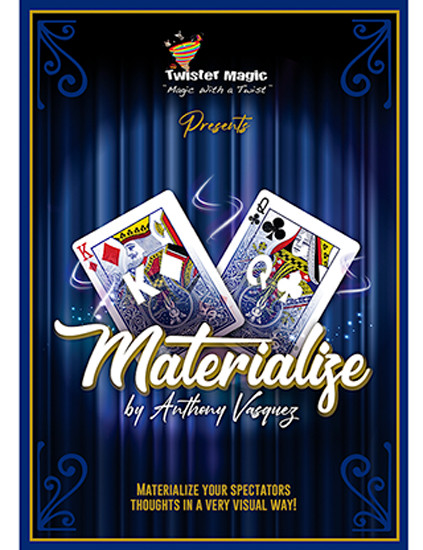 MATERIALIZE (KD) by Anthony Vasquez & Twister Magic - New Magic Trick
