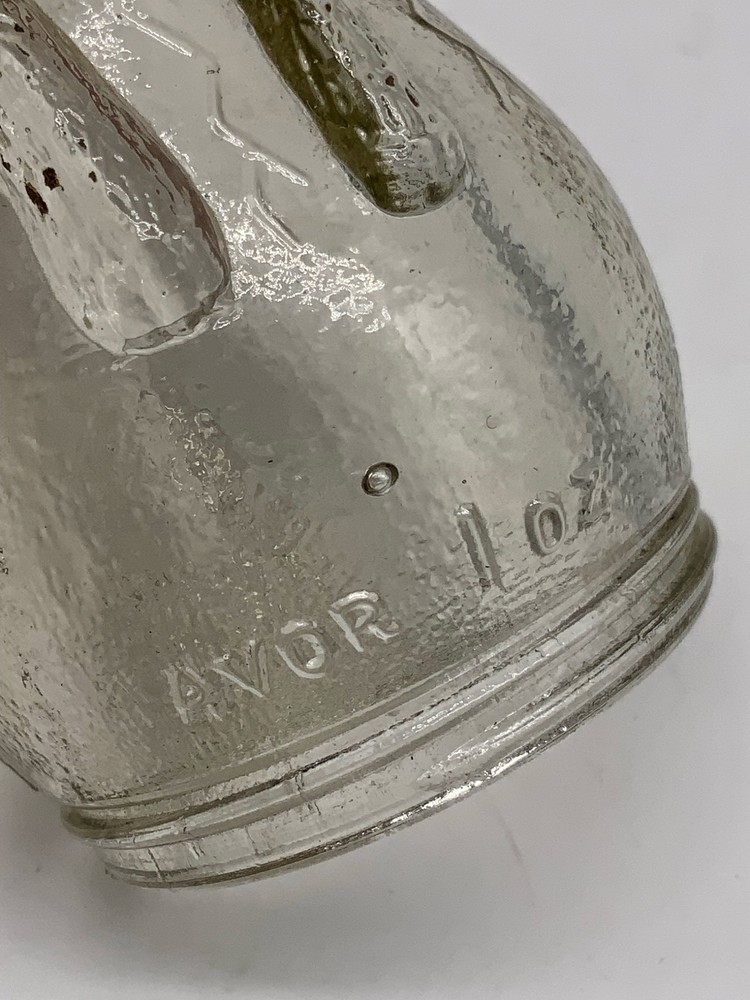 Antique glass Avor Rabbit Bunny candy container