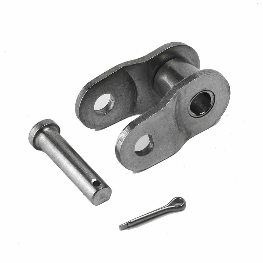 40 SS Stainless Steel Roller Chain Offset Link (10PCS)