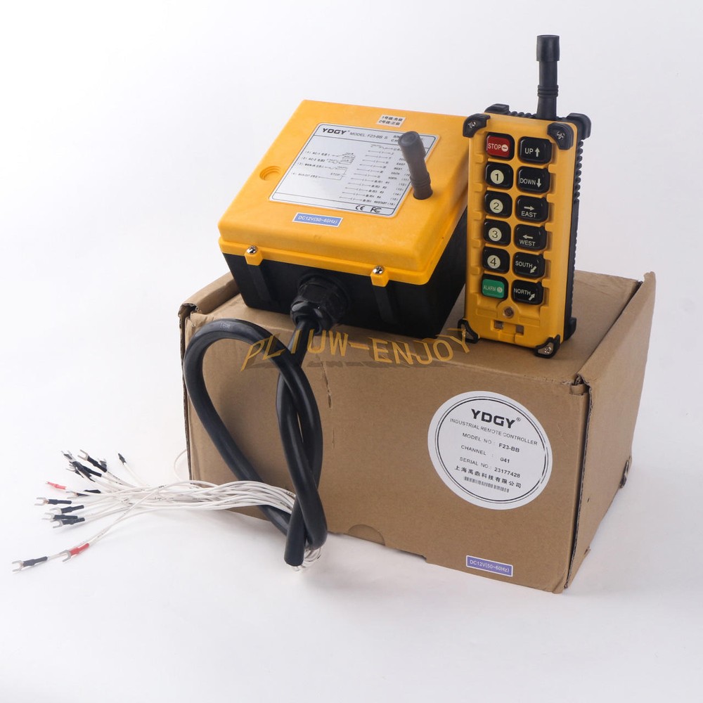 F23-BB(S) Industrial Crane wireless Remote Control 1 Transmitter +1 Receiver 12V