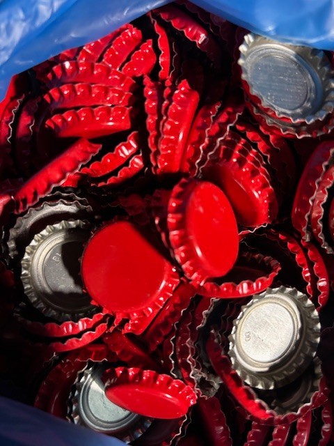 Red Oxygen Absorbing Crown Bottle Caps for Homebrewing 288 Count NEW