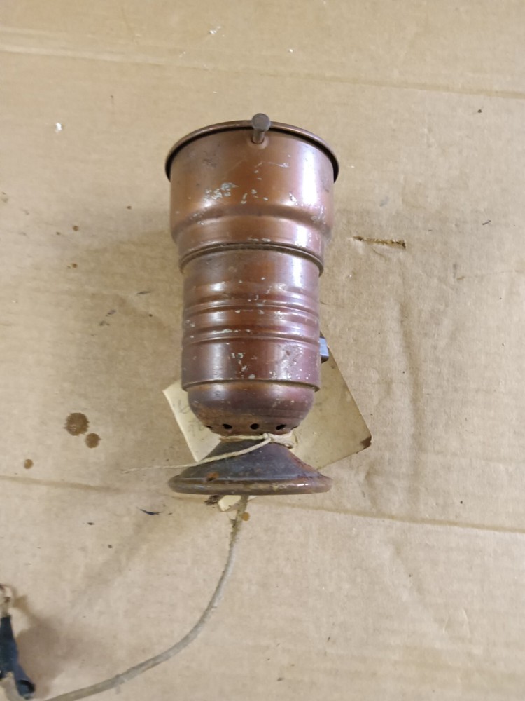 Vintage Large Electric Light Fixture Part, Torchy