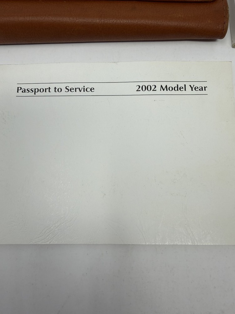 2002 Jaguar S-Type Owners Manual OEM Set