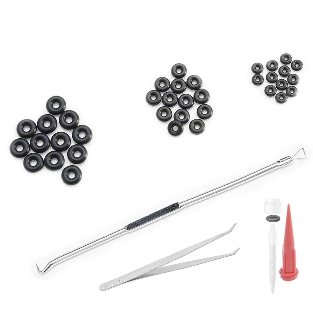 O-Ring, Buna-N, Tool Kit with 3 Convenient Sizes, Replacement for Mini Dental
