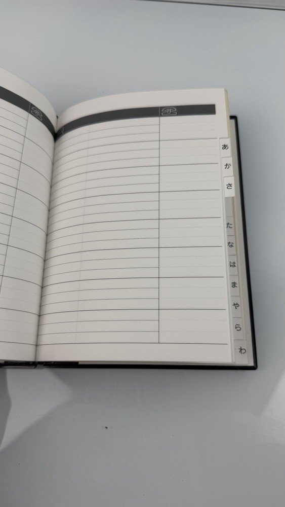 Vintage Black Chinese Notebook