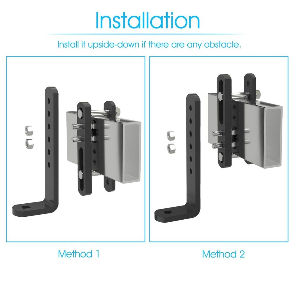 2PCS Trailer Sway Control Bracket Replacement for Equalizer Hitch-Weight Dist...