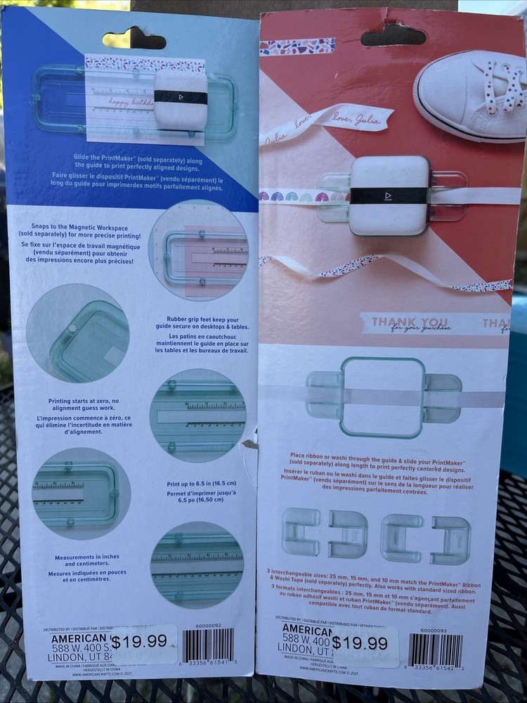 We R Memory Keepers Print Maker Guide for Alignment 6” Clear