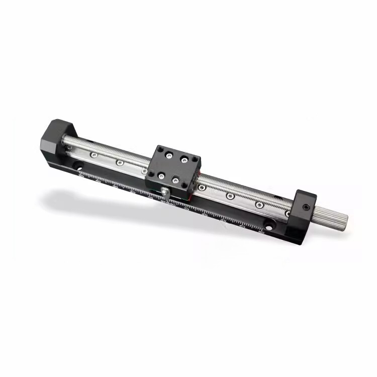 CNC X-axis small precision manual displacement table DGX20-97 Stroke 97mm