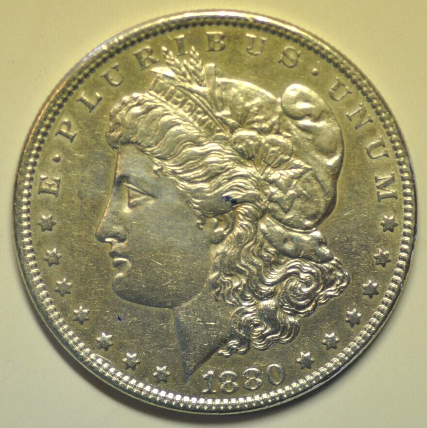 mw24749 Silver Morgan Dollar 1880