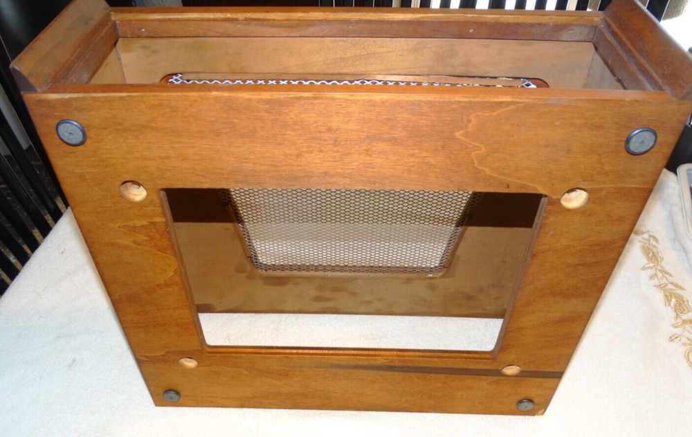 Vintage Bogen Wood Case # WE7*READ*