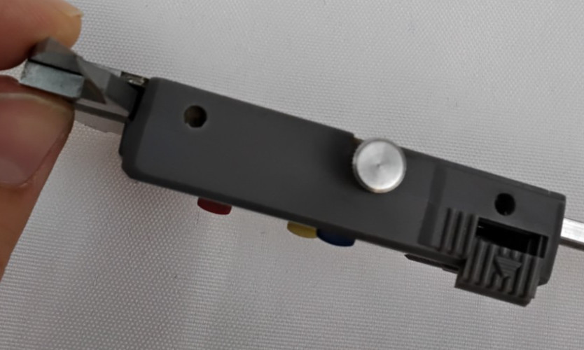 Digital Caliper Tool Metal w/ Wood Case Untested #Z5092
