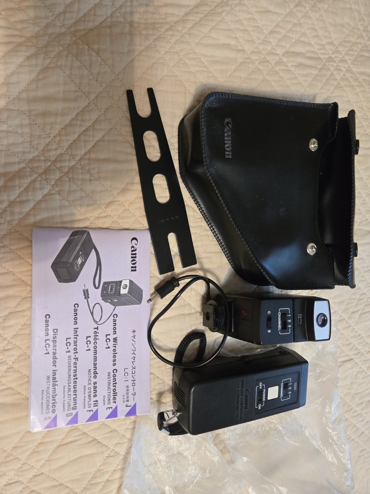 Canon LC-1 wireless remote and controller