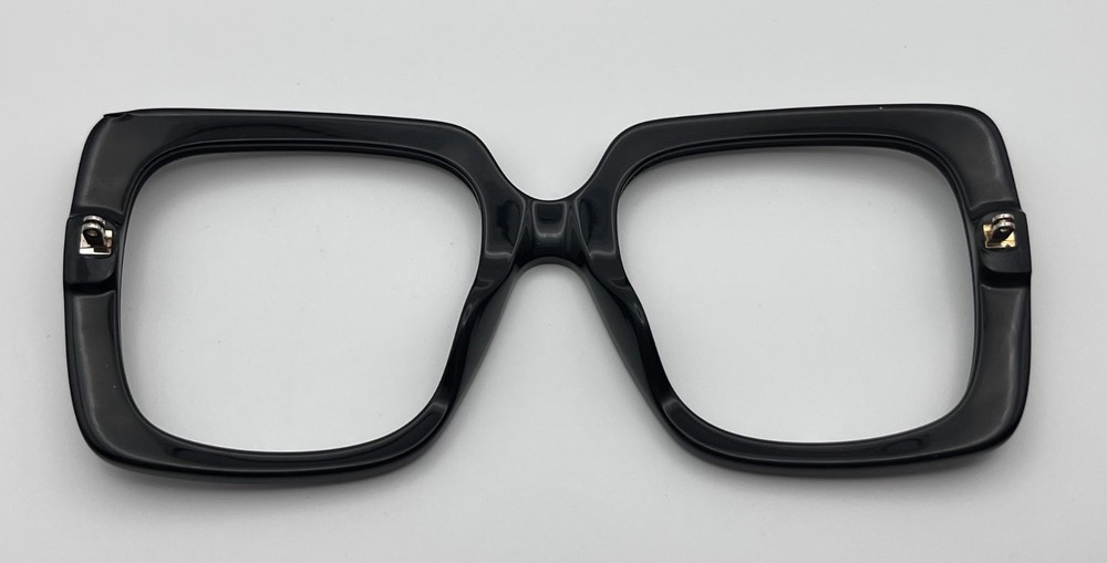 5I77 - GUCCI 0418s MJ742 BLACK FRONT FACE AUTHENTIC