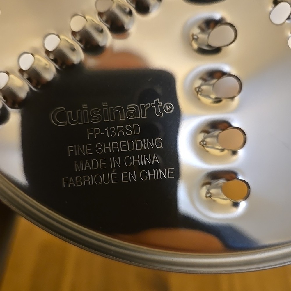 Cuisinart FP-13RSD Replacement Food Processor Reversible Shredding Disc