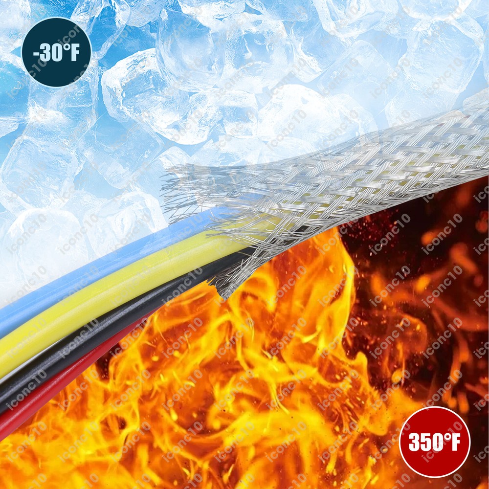 Tinned Copper Metal Braid Sleeving Flexible EMI RFI Shielding Wire Mesh