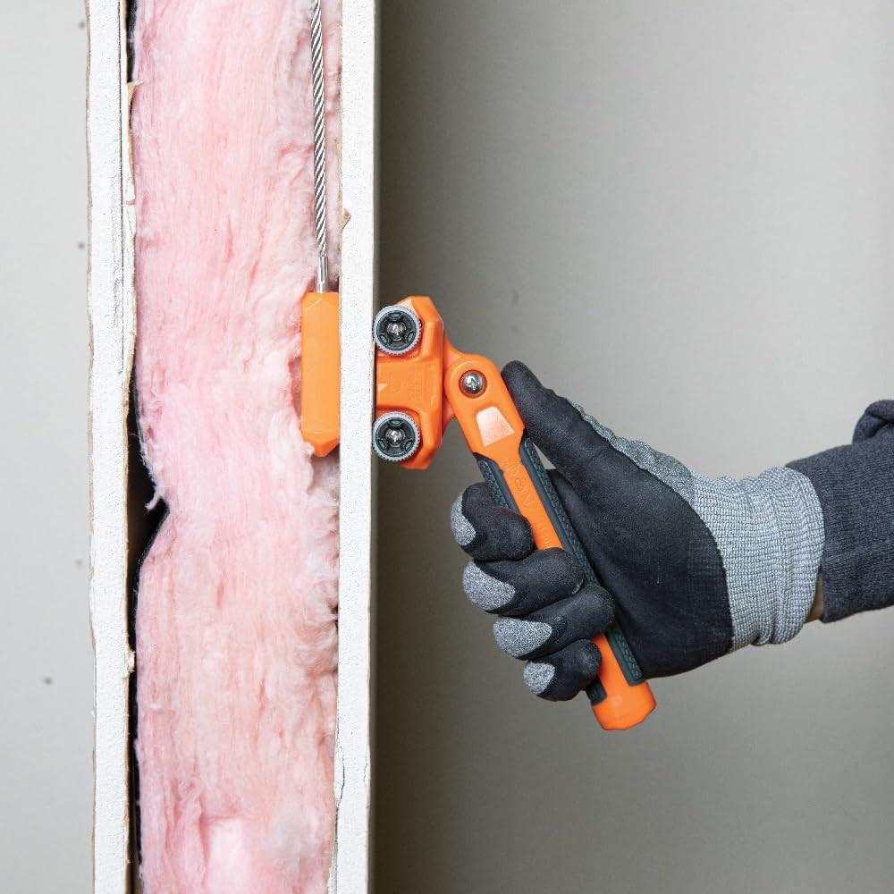 Magnetic Puller Pulls Electrical Wire behind Walls/Tight Spaces Stainless-Steel