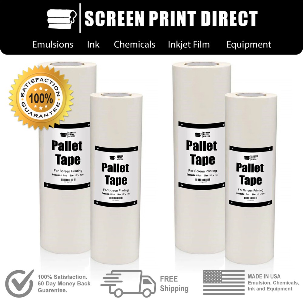 Ecotex® Pallet Tape For Screen Printing - Multiple Sizes